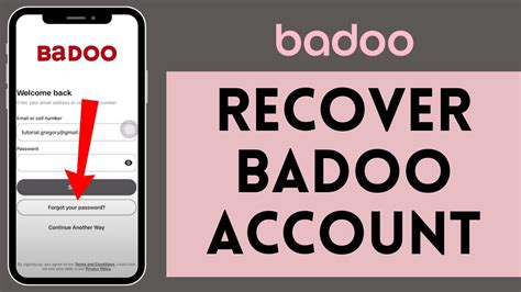 badoo recover account|How to Recover Badoo Account (2024) 